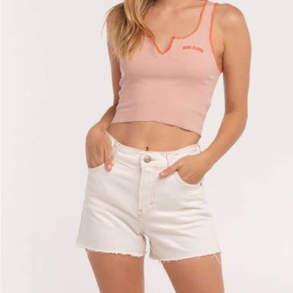 BDG A-Line White Shorts Size 25 (fits more like 24)